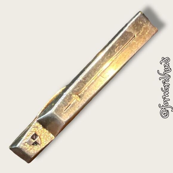Bundle Sale 3 for $15 | Vintage Hickok Gold-Tone Tie Clip - Picture 1 of 8